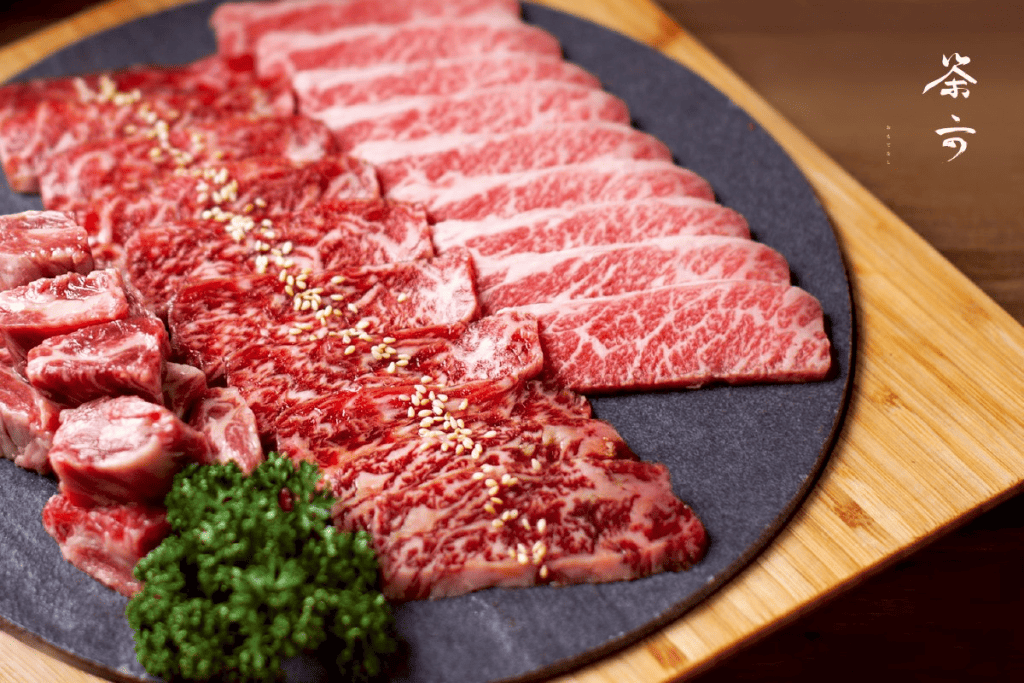 台中燒肉推薦餐廳－茶六燒肉堂套餐肉品