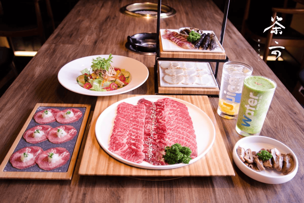台中燒肉推薦餐廳－茶六燒肉堂套餐肉品