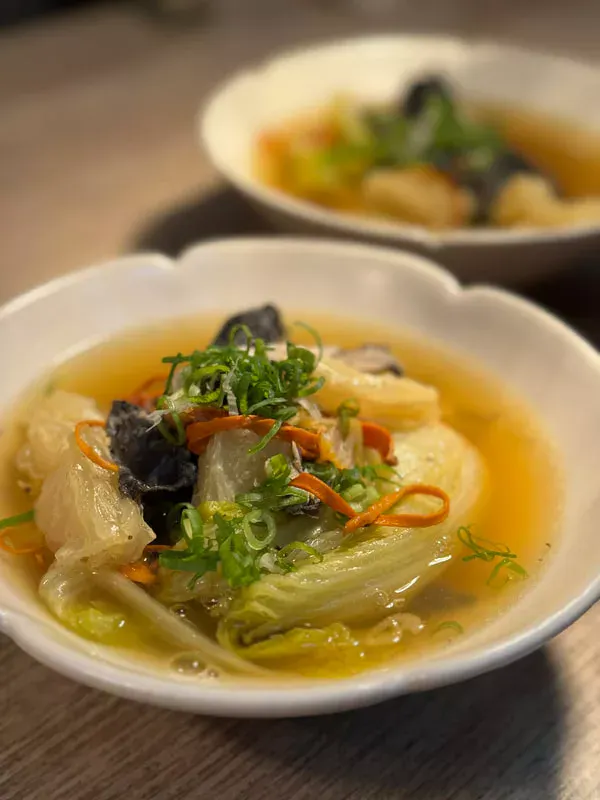 花膠蟲草雞湯